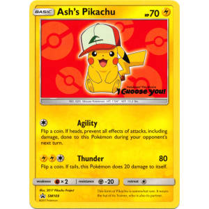 Ash's Pikachu - SM109