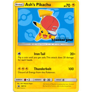 Ash's Pikachu - SM114