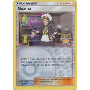 Guzma - 115/147 (Pokemon Regional Stamp)