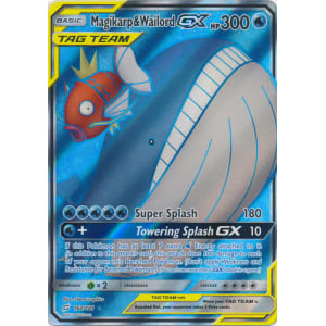 Magikarp & Wailord-GX (Full Art) - 160/181