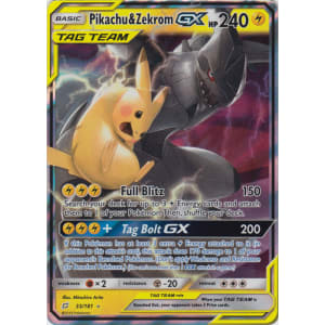 Pikachu & Zekrom-GX - 33/181