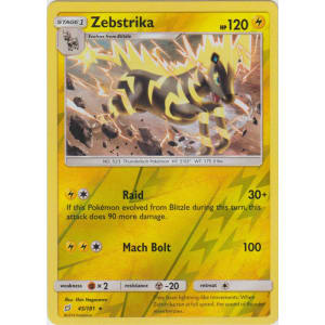 Zebstrika - 45/181 (Reverse Foil)