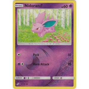 Nidoran&#9794; - 57/181 (Reverse Foil)