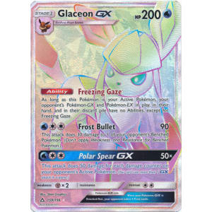 Glaceon-GX (Rainbow Rare) - 159/156