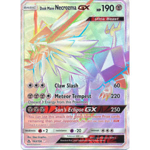 Dusk Mane Necrozma-GX (Rainbow Rare) - 163/156