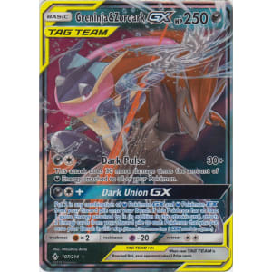 Greninja & Zoroark-GX - 107/214