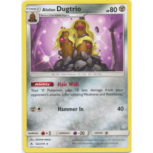 Alolan Dugtrio - 122/214