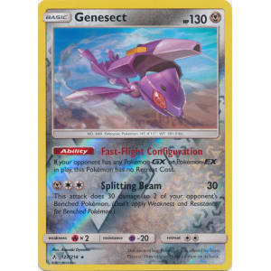 Card Pokémon Genesect Foil original e nova