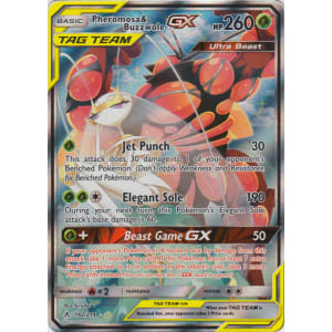 Pheromosa & Buzzwole-GX (Alt Full Art) - 192/214