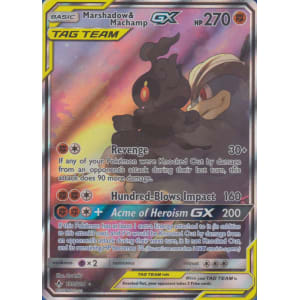 Marshadow & Machamp-GX (Alt Full Art) - 199/214