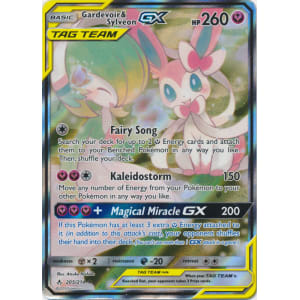 Gardevoir & Sylveon GX - 205/214 - Alternate Art Ultra Rare