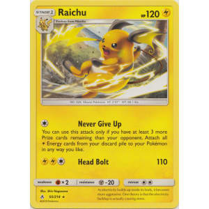 Raichu - 55/214