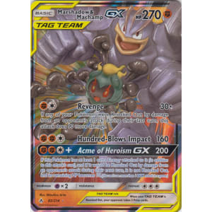 Marshadow & Machamp-GX - 82/214