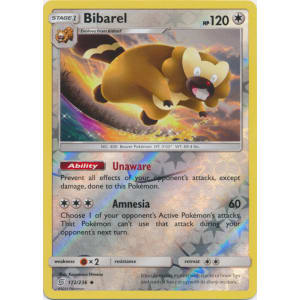 Bibarel - 172/236 (Reverse Foil)