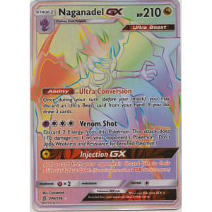 Naganadel-GX (Rainbow Rare) - 249/236