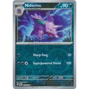 Nidorino - 033/165 (Reverse Foil)