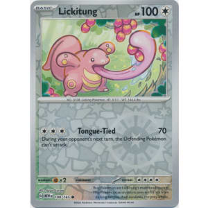 Lickitung - 108/165 (Reverse Foil)