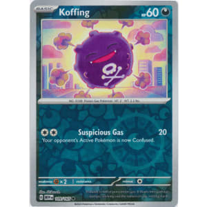 Koffing - 109/165 (Reverse Foil)