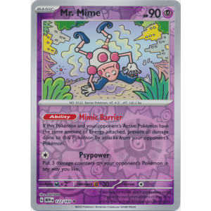 Mr. Mime - 122/165 (Reverse Foil)