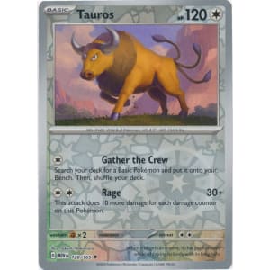 Tauros - 128/165 (Reverse Foil)