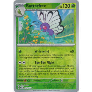 Butterfree - 012/165 (Reverse Foil)