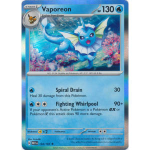 Vaporeon - 134/165