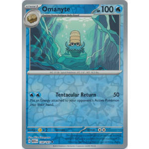 Omanyte - 138/165 (Reverse Foil)