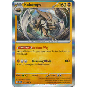 Kabutops - 141/165