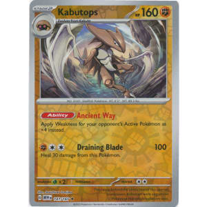 Kabutops - 141/165 (Reverse Foil)