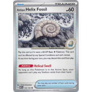Antique Helix Fossil - 153/165