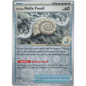 Antique Helix Fossil - 153/165 (Reverse Foil)