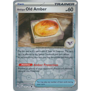 Antique Old Amber - 154/165 (Reverse Foil)