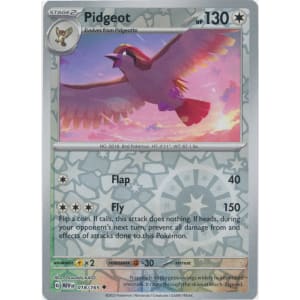 Pidgeot - 018/165 (Reverse Foil)