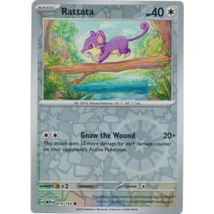 Rattata - 019/165 (Reverse Foil)