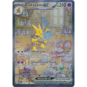 Alakazam ex (Alt Full Art) - 201/165