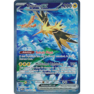 Zapdos ex (Alt Full Art) - 202/165