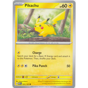 Pikachu - 025/165