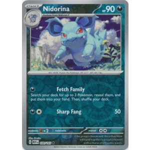 Nidorina - 030/165 (Reverse Foil)