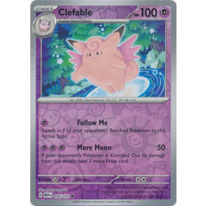 Clefable - 036/165 (Reverse Foil)