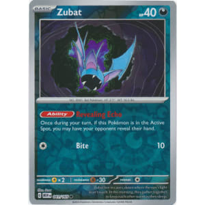 Zubat - 041/165 (Reverse Foil)