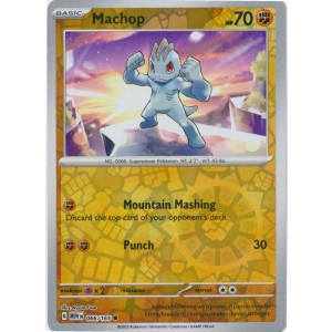 Machop - 066/165 (Reverse Foil)