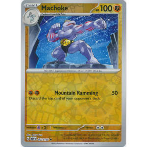 Machoke - 067/165 (Reverse Foil)