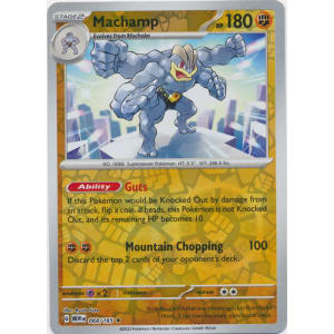 Machamp - 068/165 (Reverse Foil)