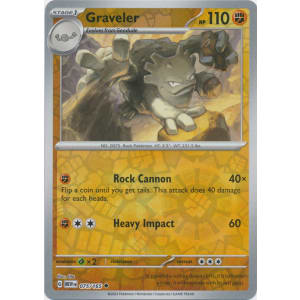 Graveler - 075/165 (Reverse Foil)