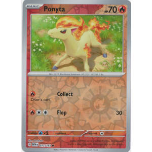 Ponyta - 077/165 (Reverse Foil)