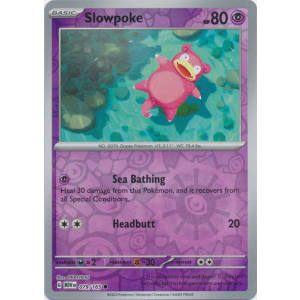 Slowpoke - 079/165 (Reverse Foil)