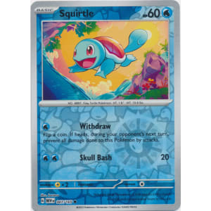 Squirtle - 007/165 (Reverse Foil)