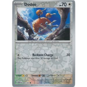 Doduo - 084/165 (Reverse Foil)