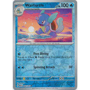 Wartortle - 008/165 (Reverse Foil)