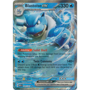 Blastoise ex - 009/165